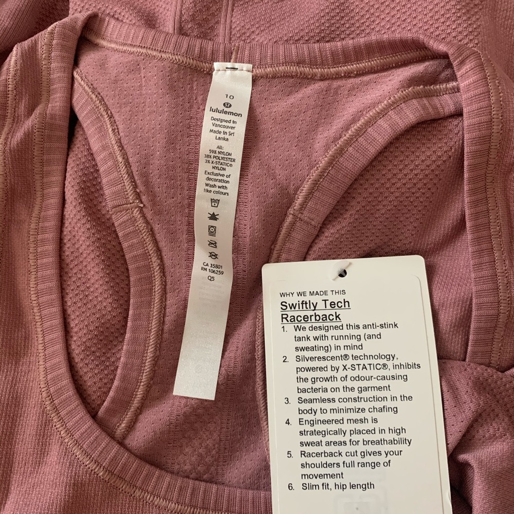 NEW Lululemon Swiftly Tech Racerback Quicksand - Picture 8 of 8